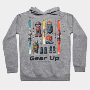 Ski Gear Design Hoodie